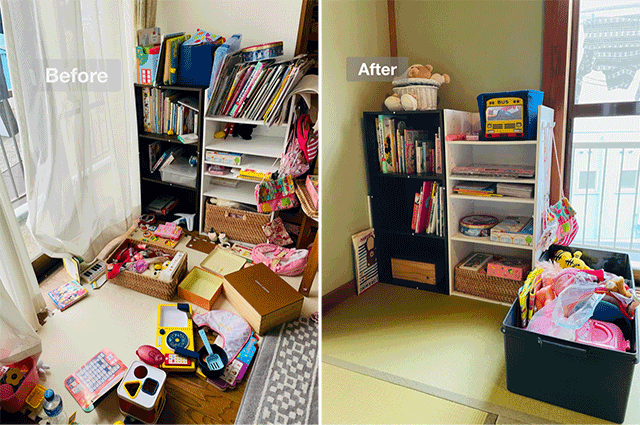 子供のおもちゃ類(BeforeAfter)